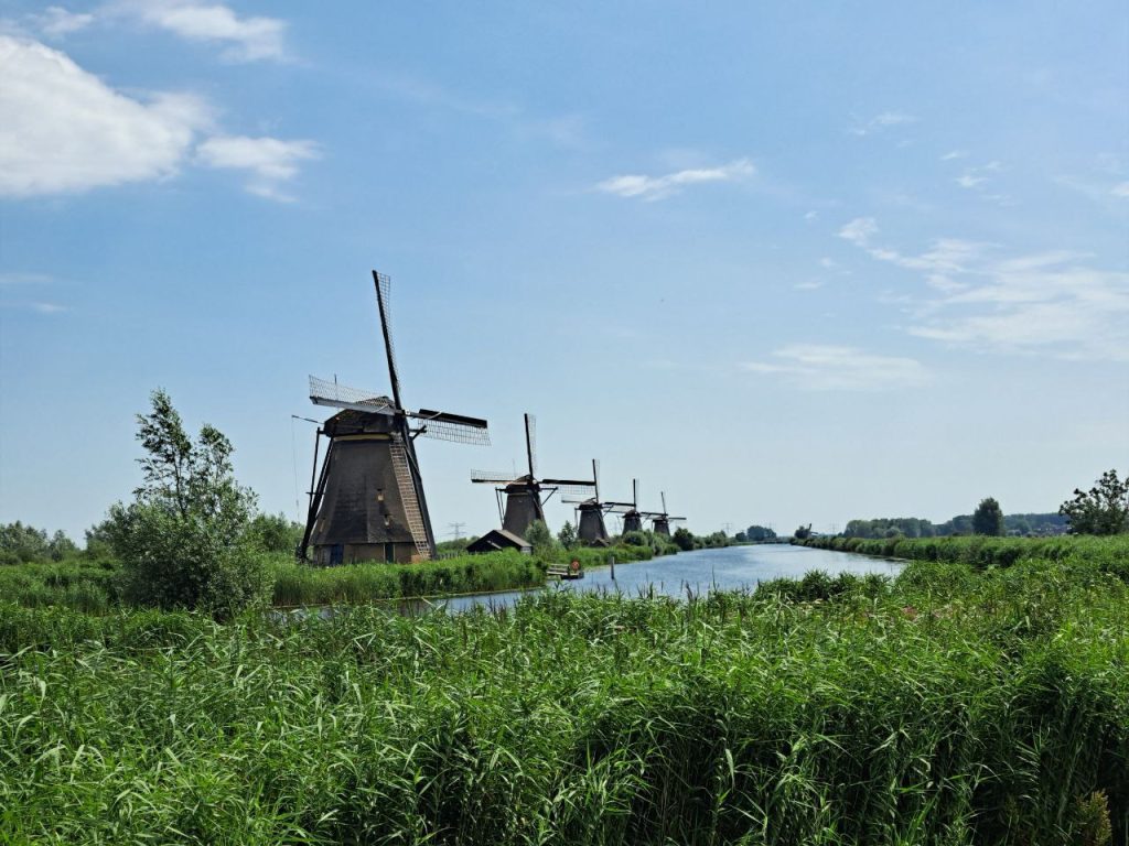 Mulini di Kinderdijk in Olanda