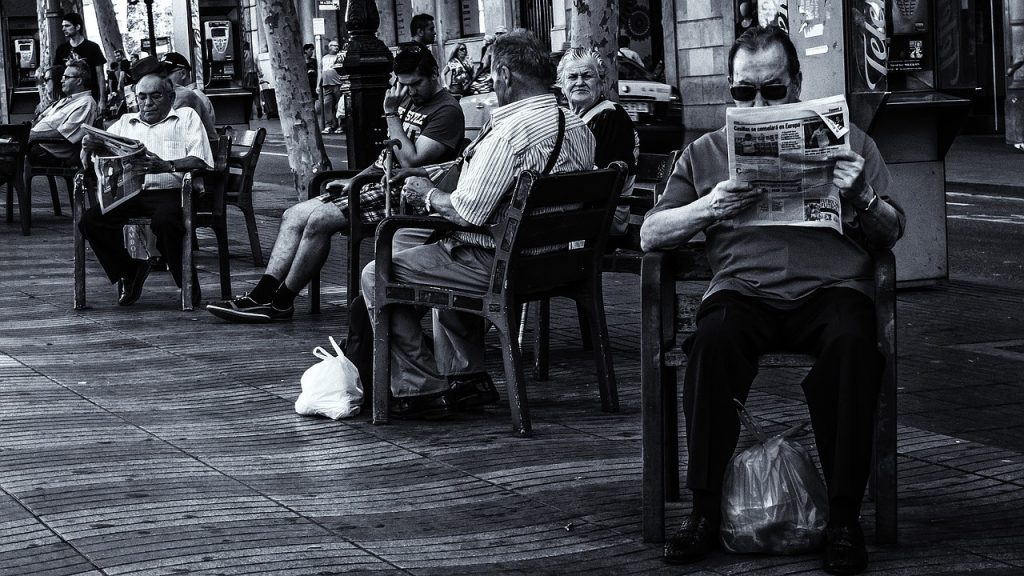 La Rambla a Barcellona