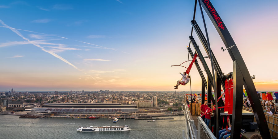 A'DAM Lookout: La piattaforma panoramica più alta dei Paesi Bassi con vista mozzafiato sulla città.